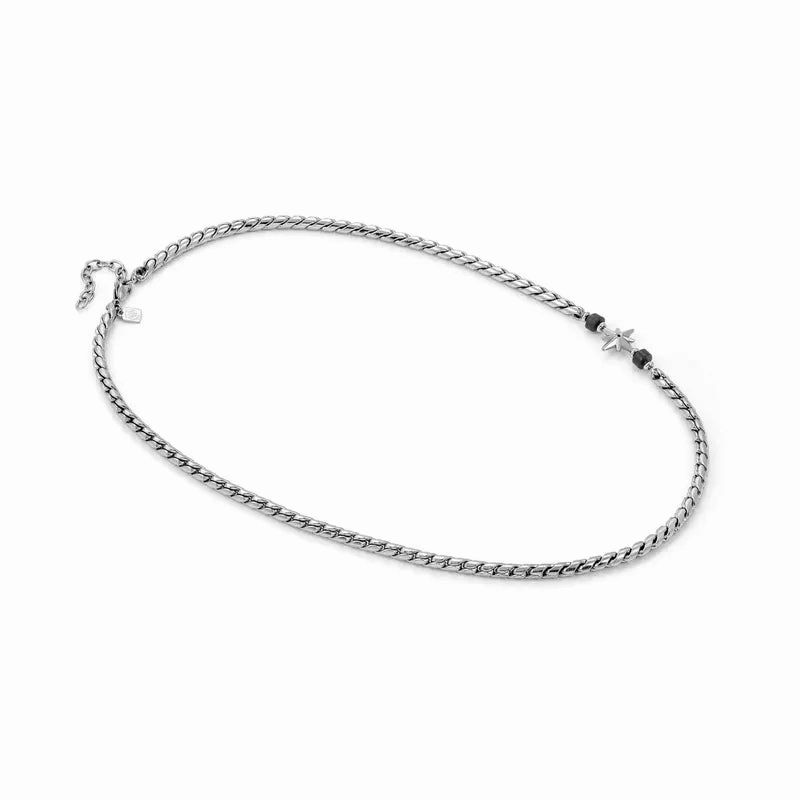 Nomination Atlante Necklace, Windrose & Natural Stones, Stainless Steel