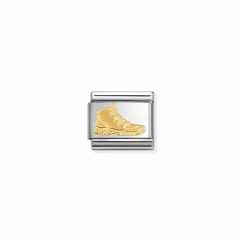 Nomination Composable Link Hiking Shoe, 18K Gold
