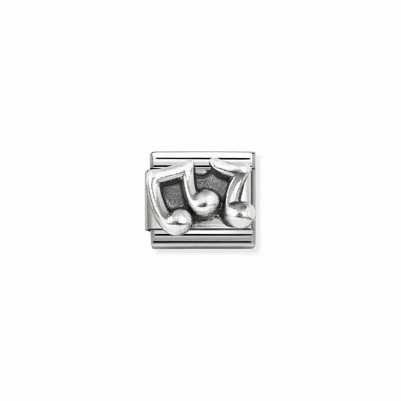 Nomination Composable Link Music Notes, Silver