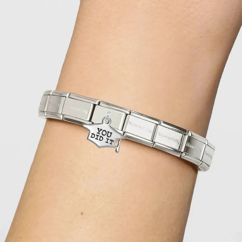 Nomination Composable Link You Didi It Graduation Pendant, Silver