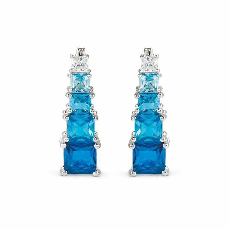 Nomination Daytonight Earrings with Cubic Zirconia, Sterling Silver