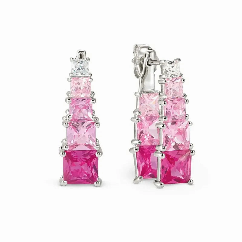 Nomination Daytonight Earrings with Cubic Zirconia, Sterling Silver
