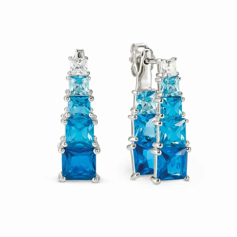 Nomination Daytonight Earrings with Cubic Zirconia, Sterling Silver