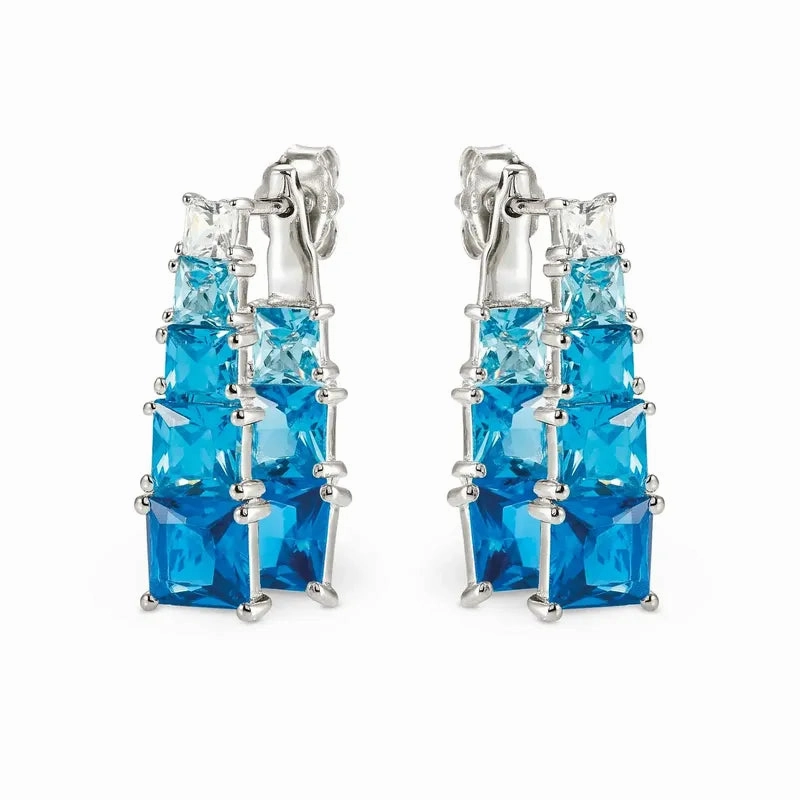 Nomination Daytonight Earrings with Cubic Zirconia, Sterling Silver
