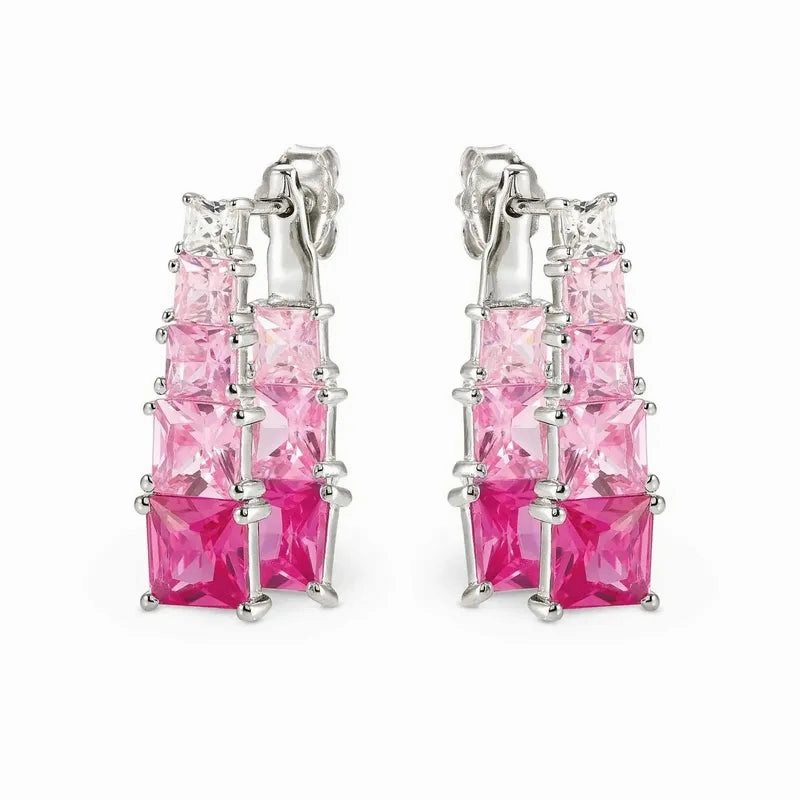 Nomination Daytonight Earrings with Cubic Zirconia, Sterling Silver