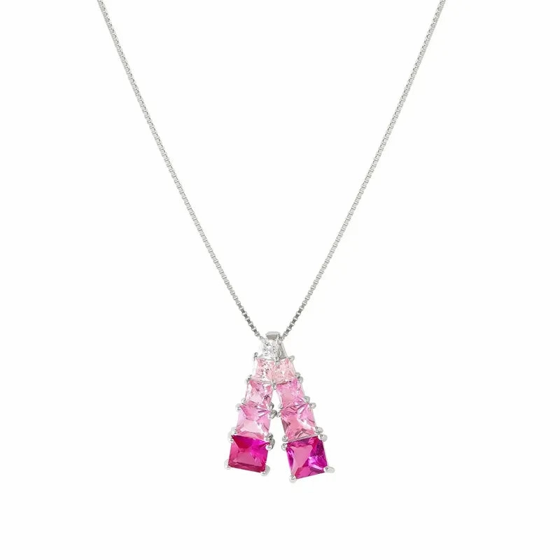 Nomination Daytonight Necklace, Cubic Zirconia, Sterling Silver