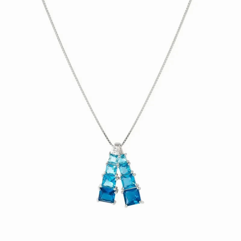 Nomination Daytonight Necklace, Cubic Zirconia, Sterling Silver