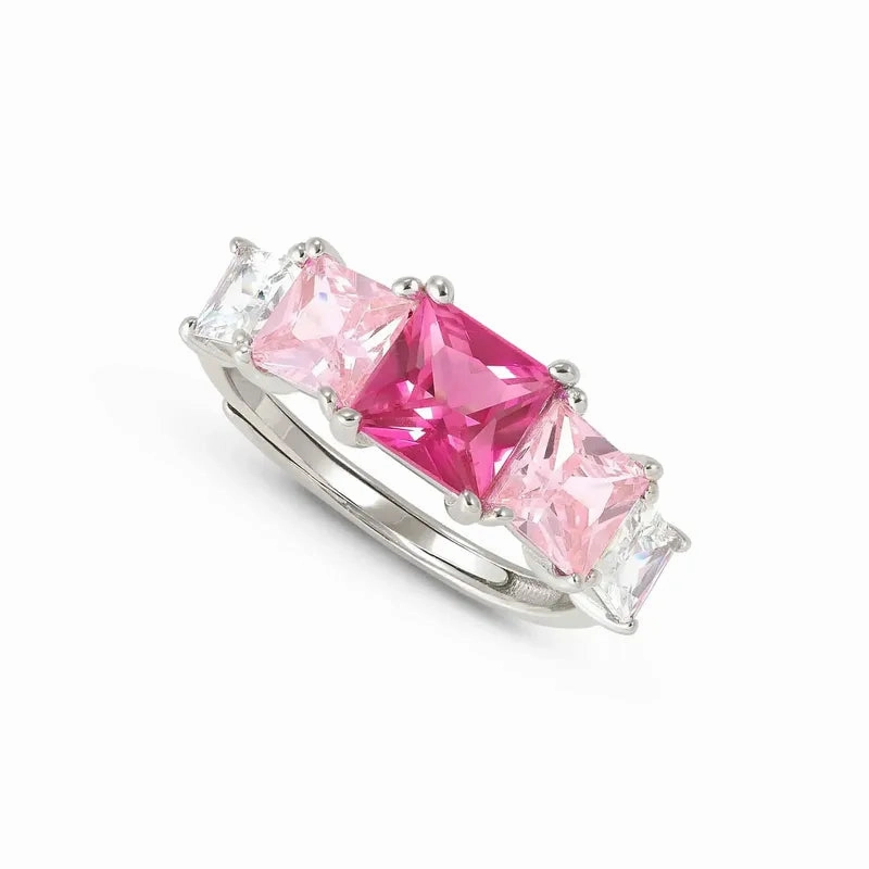 Nomination Daytonight Ring, Cubic Zirconia, Sterling Silver