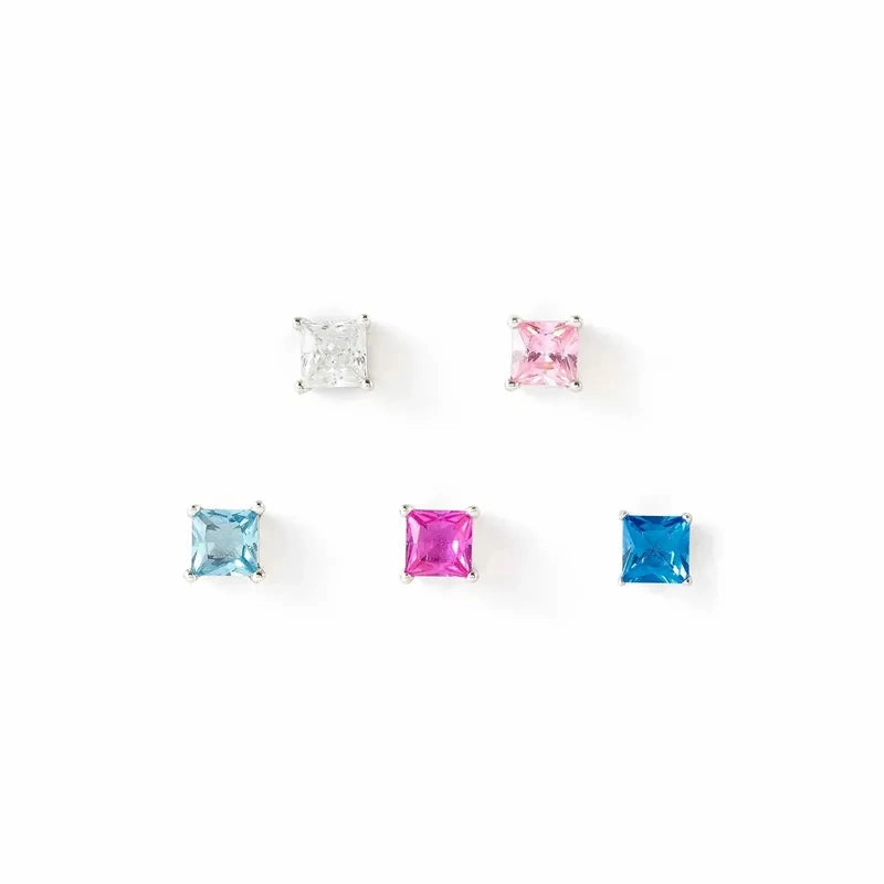 Nomination Daytonight Silver Earring Set with Cubic Zirconia