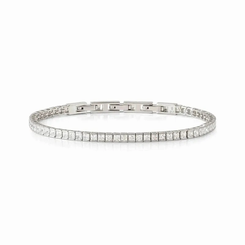 Nomination Daytonight Tennis Bracelet, Cubic Zirconia, Sterling Silver