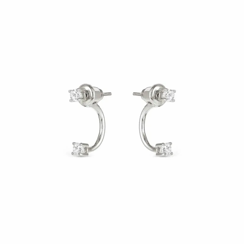 Nomination Fashion Era Earrings with Cubic Zirconia, Sterling Silver