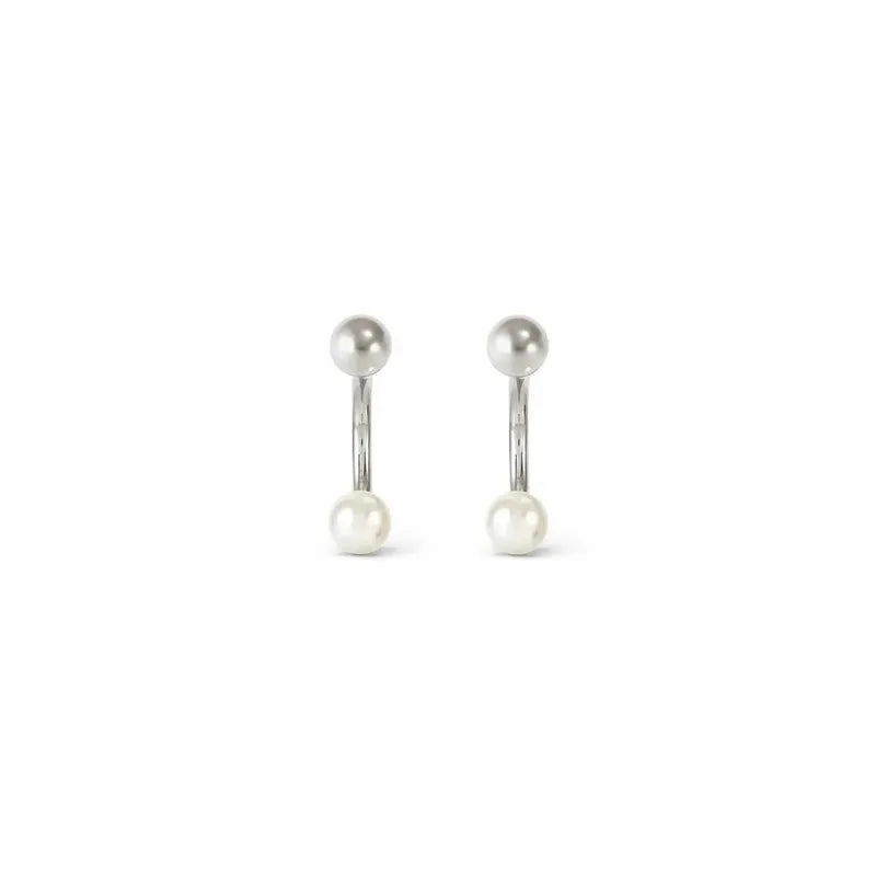 Nomination Fashion Era Earrings with Pearl, Sterling Silver