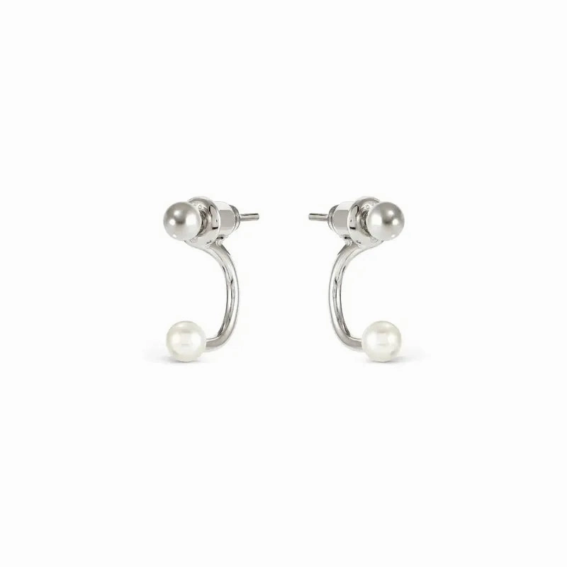 Nomination Fashion Era Earrings with Pearl, Sterling Silver
