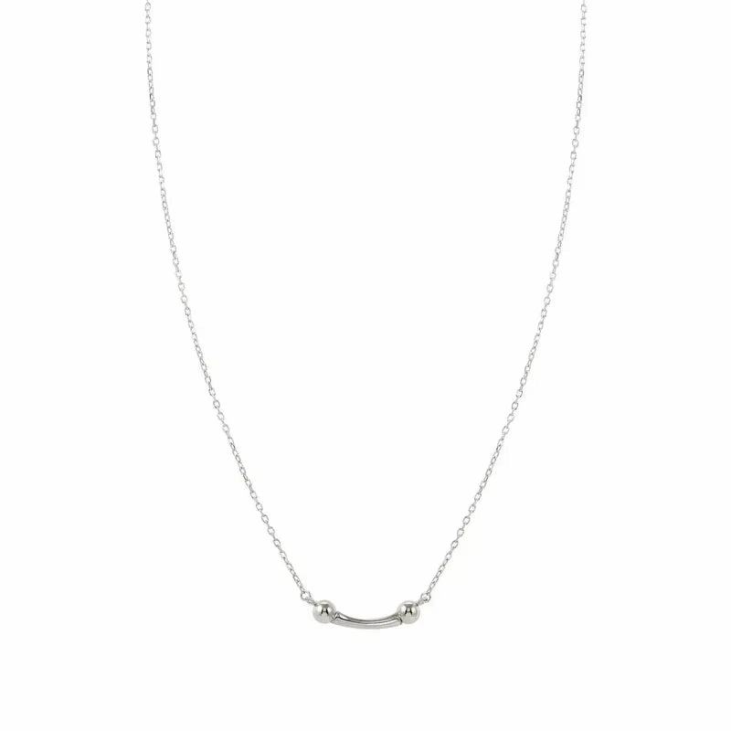 Nomination Fashion Era Necklace with Bar, Sterling Silver
