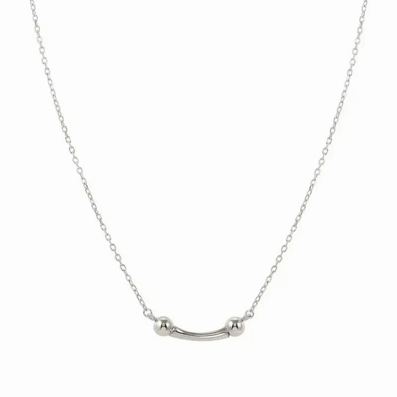Nomination Fashion Era Necklace with Bar, Sterling Silver