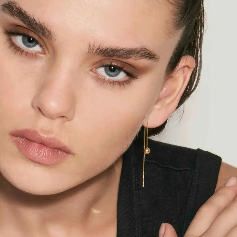 Nomination Fashion Era Pull-Through Earrings, PVD Yellow Gold