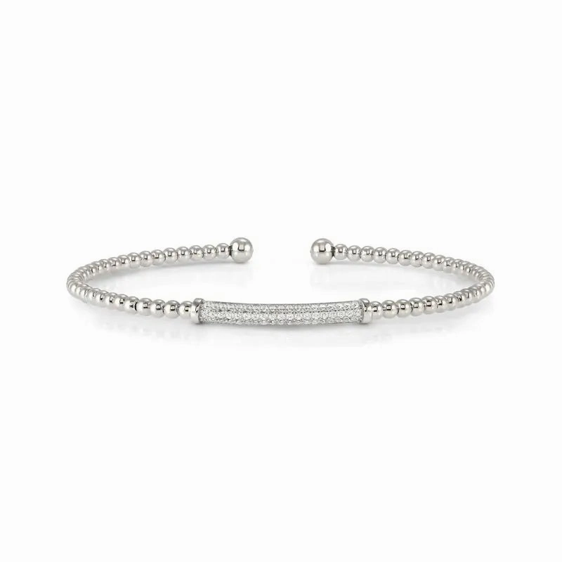 Nomination Fashion Era Semi-Grid Bracelet with Bar, Sterling Silver