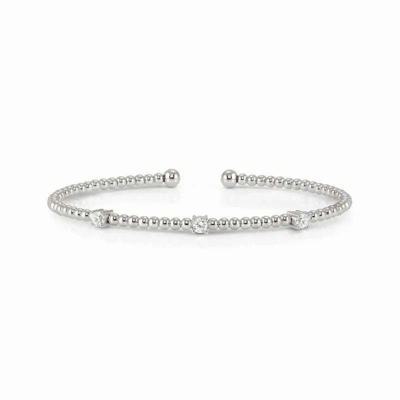 Nomination Fashion Era Semi-Grid Bracelet with Cubic Zirconia, Sterling Silver