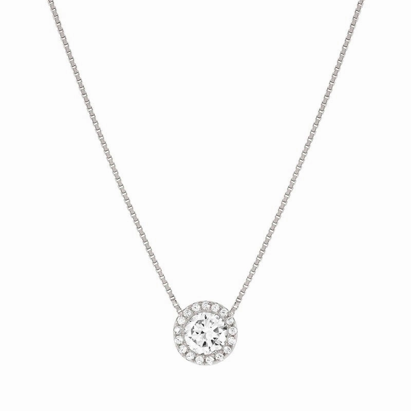 Nomination Seidivina Necklace, Cubic Zirconia, Stainless Steel