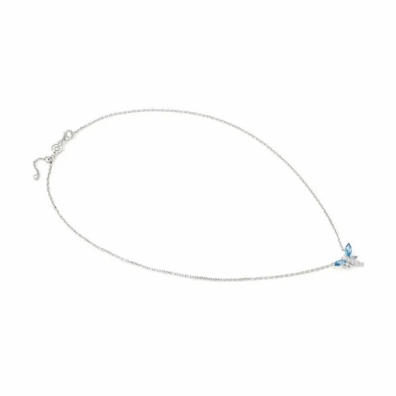 Nomination Shine Me Up Necklace, Dragonfly with Cubic Zirconia, Sterling Silver