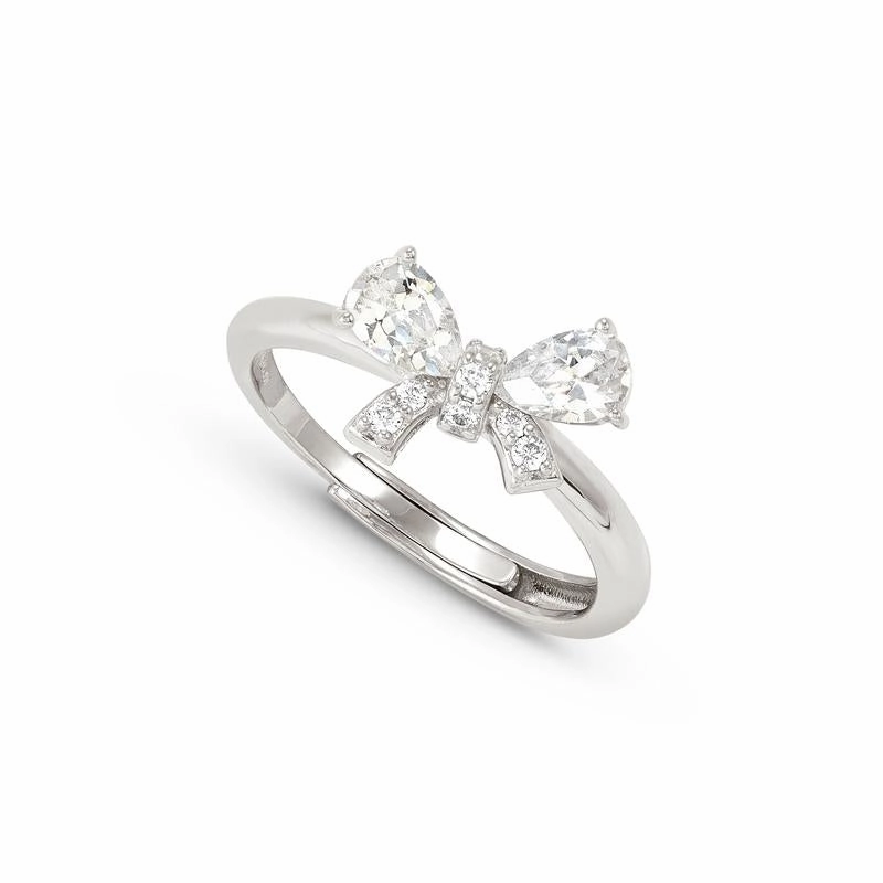 Nomination Shine Me Up Ring, Gemstone Bow