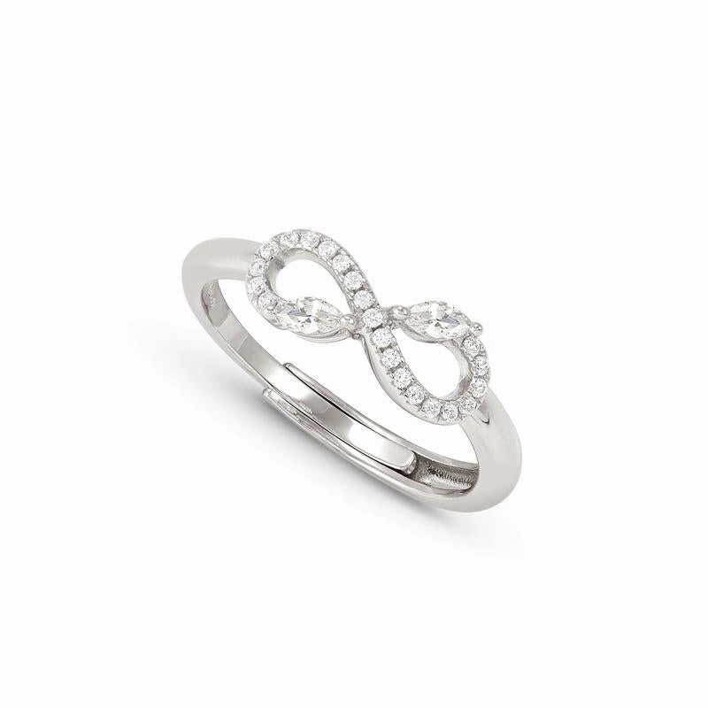Nomination Shine Me Up Ring, Infinity & Cubic Zirconia