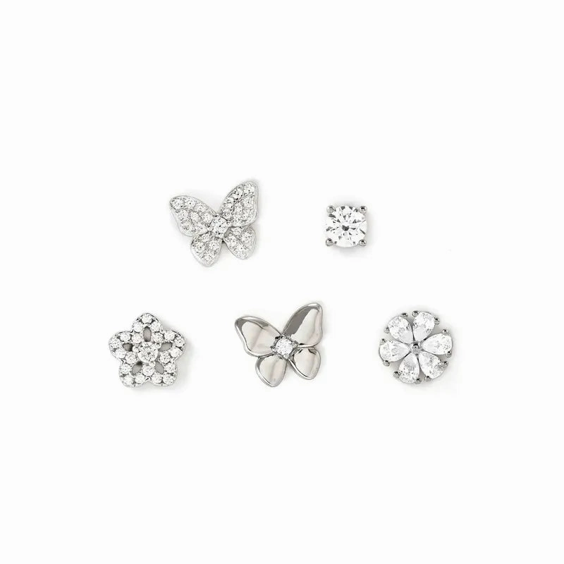 Nomination Sweetmadame Silver Earring Set with Cubic Zirconia