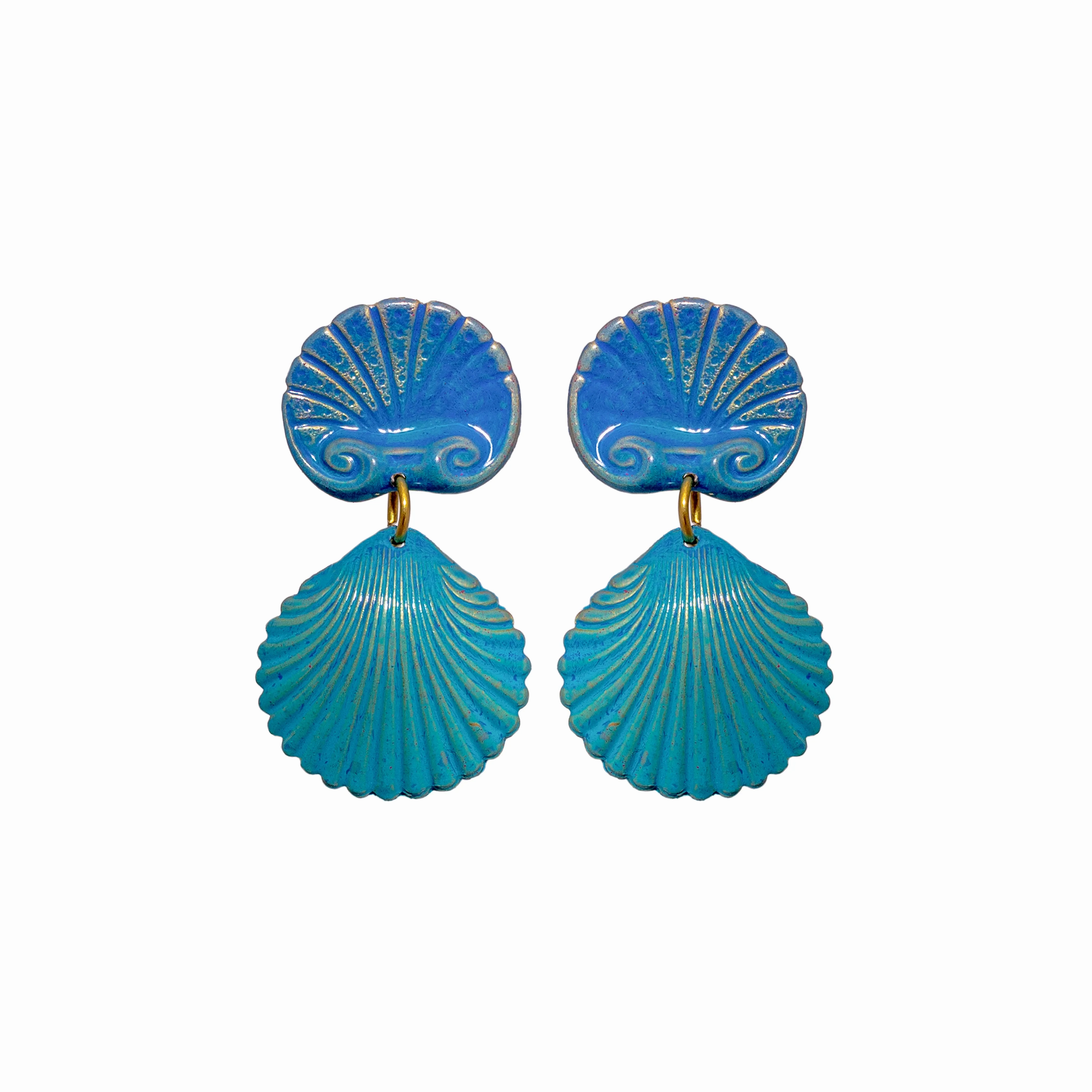 Ocean Coquille Earrings