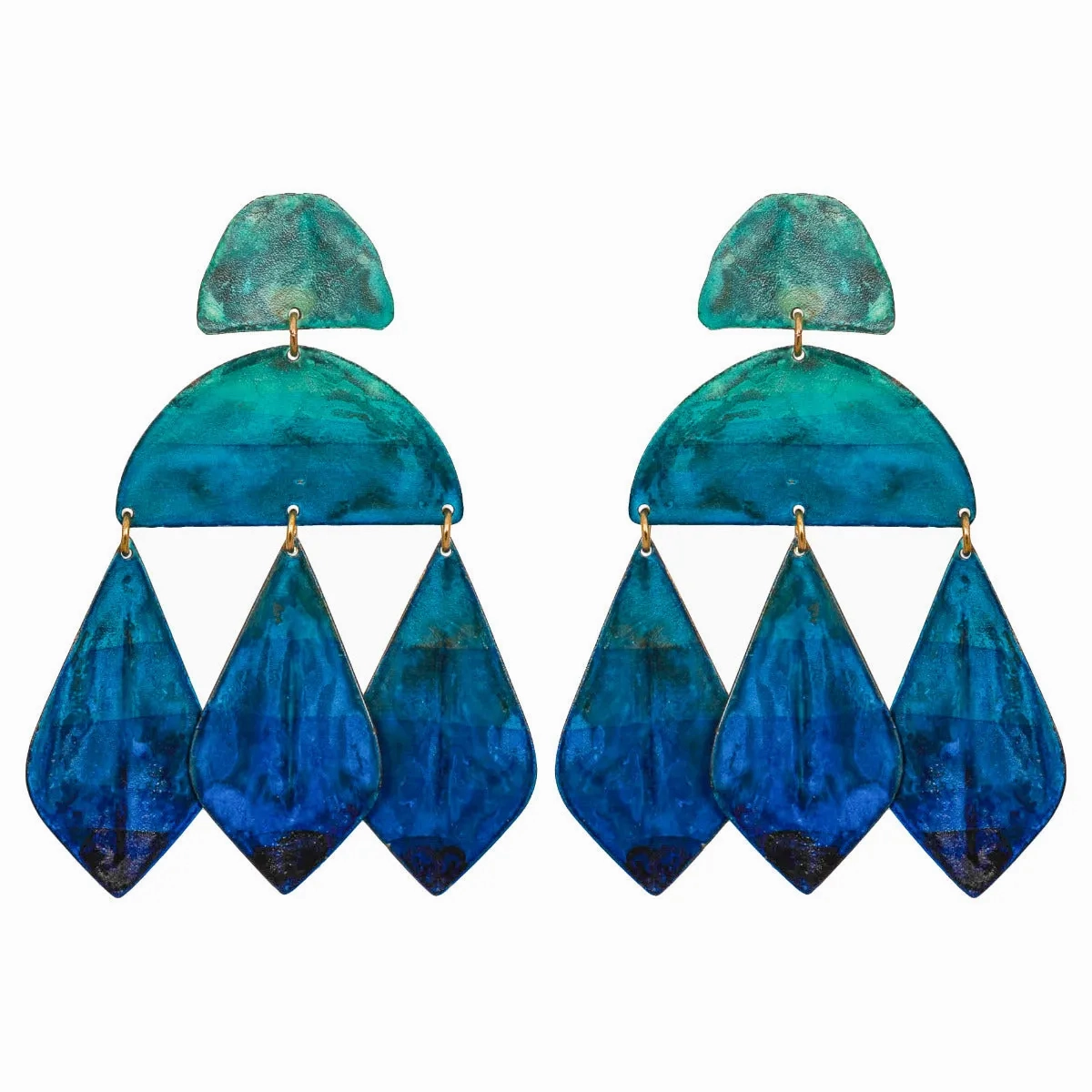 Ocean Ombre Kalaiya Earrings