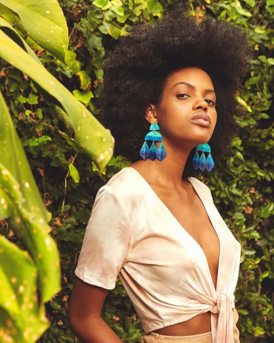 Ocean Ombre Kalaiya Earrings
