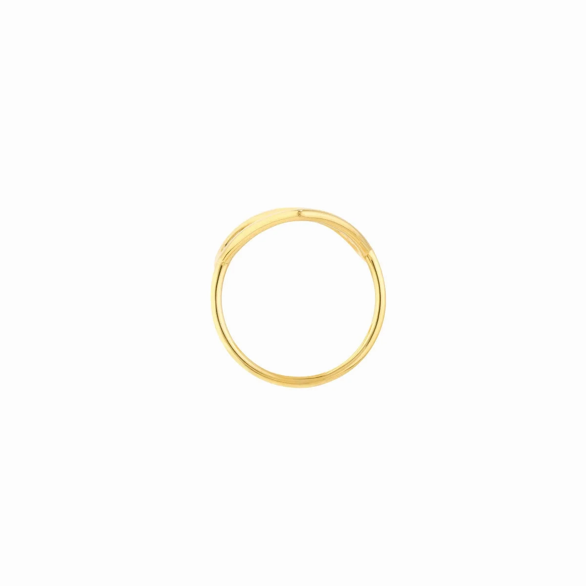 Organic Open Heart Ring