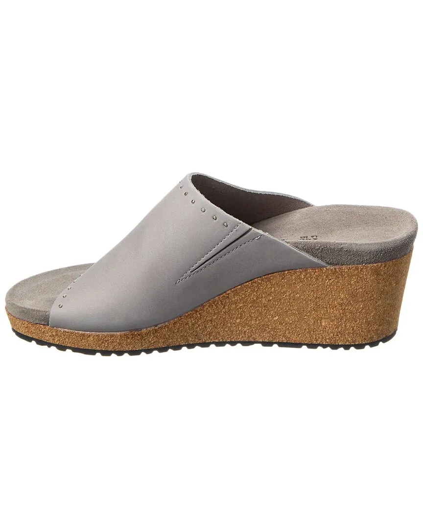 Papillio by Birkenstock Namica Rivets Narrow Leather Wedge Sandal