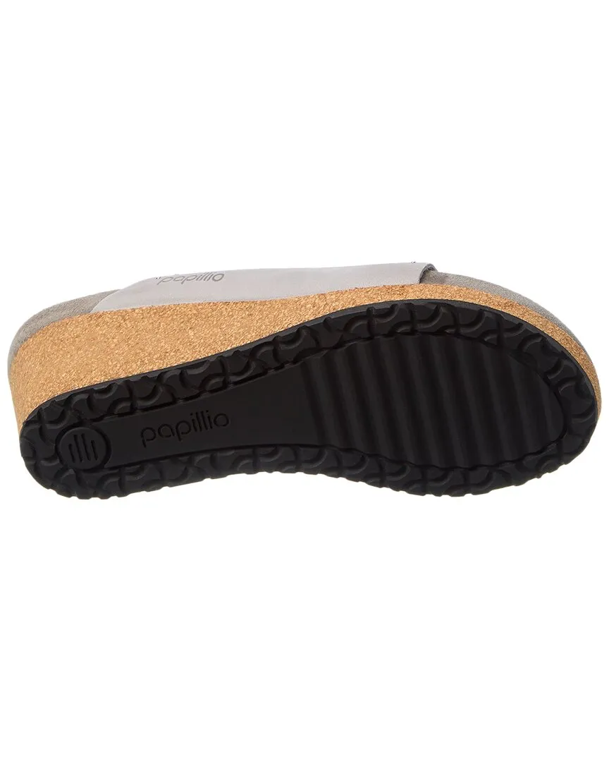 Papillio by Birkenstock Namica Rivets Narrow Leather Wedge Sandal