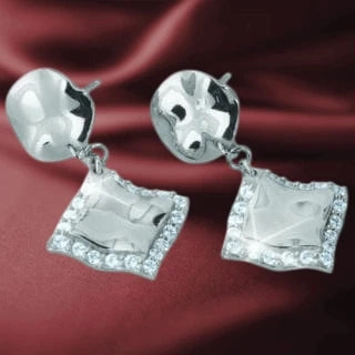Paris Scarf Earrings
