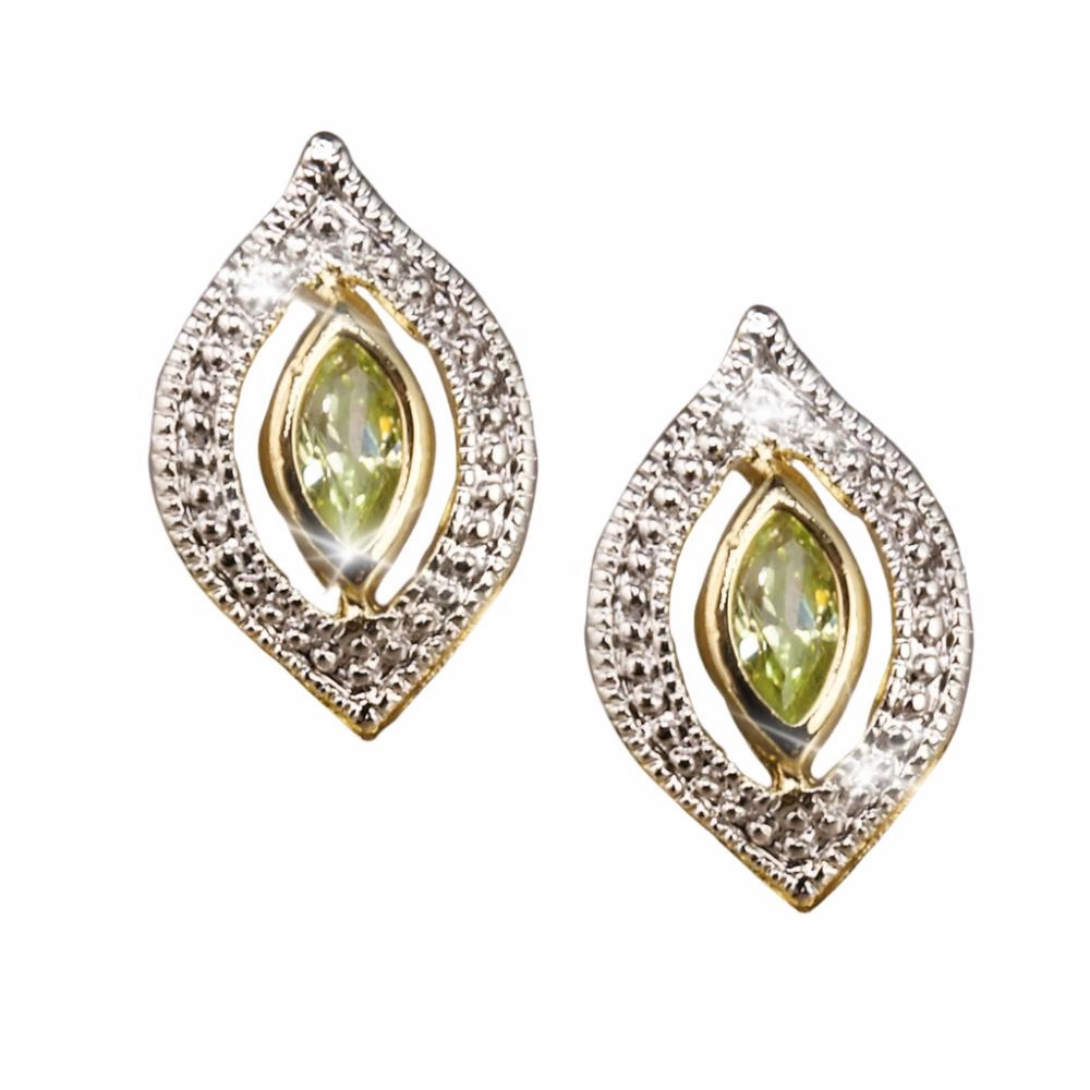 Peridot Bali Earrings