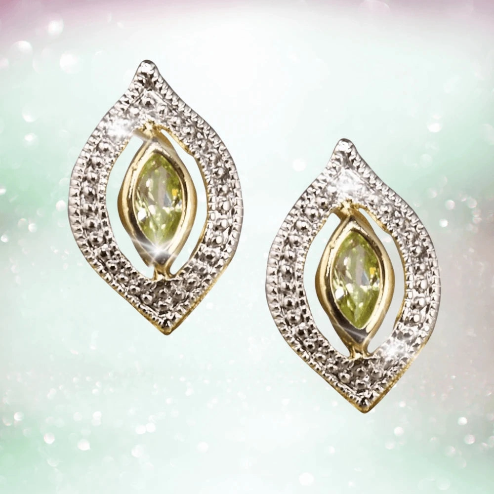 Peridot Bali Earrings