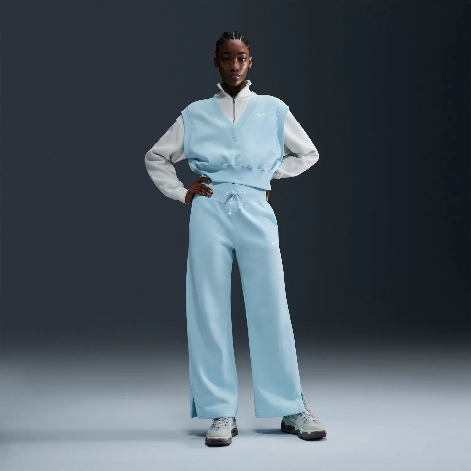 Phoenix Fleece HR Pant - Womens Clothing_Nike