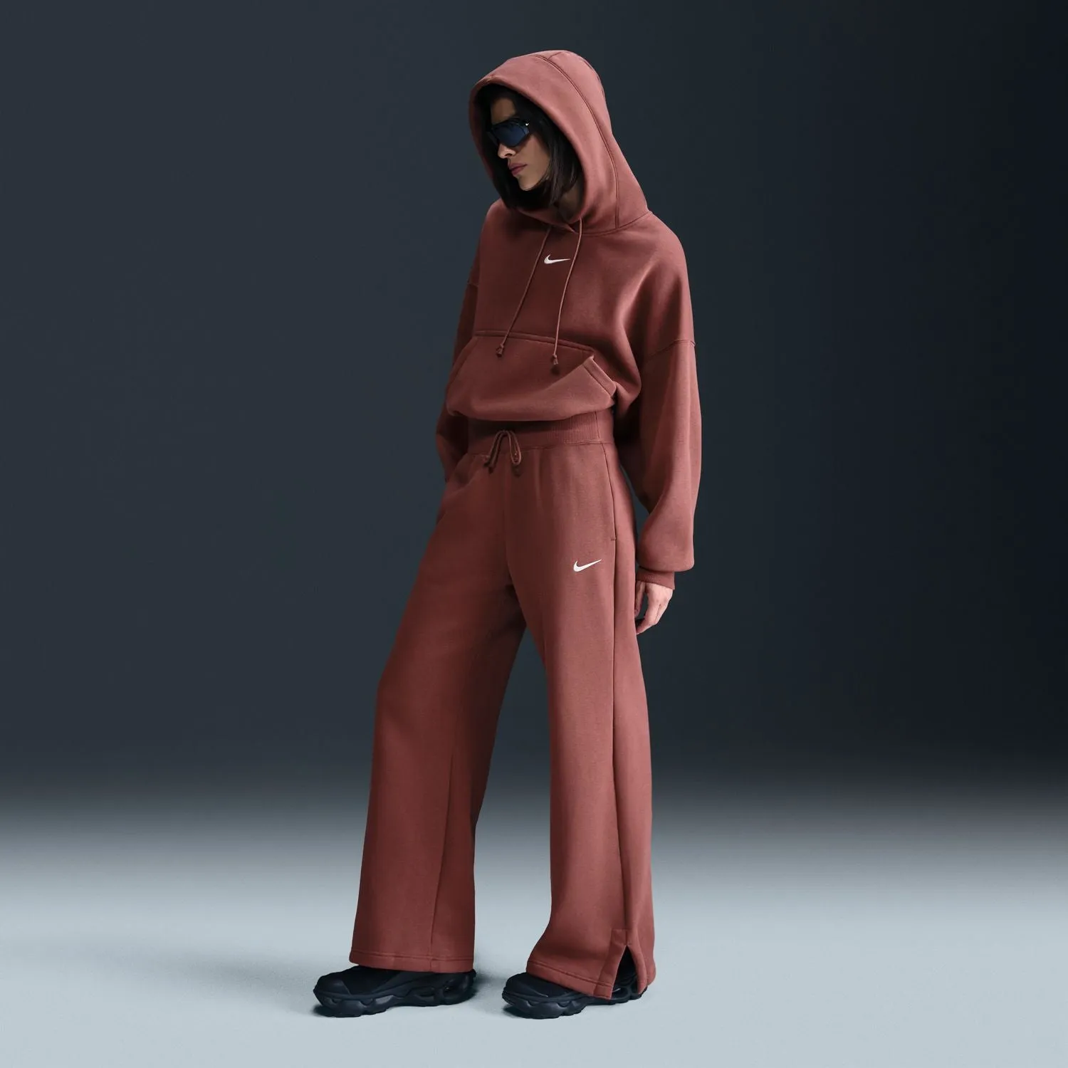 Phoenix HW Wide Pant - Womens Clothing_Nike