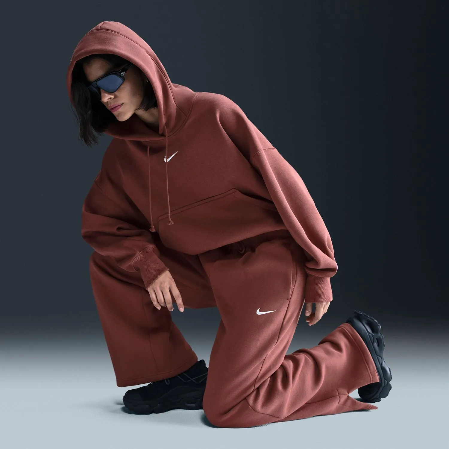Phoenix HW Wide Pant - Womens Clothing_Nike
