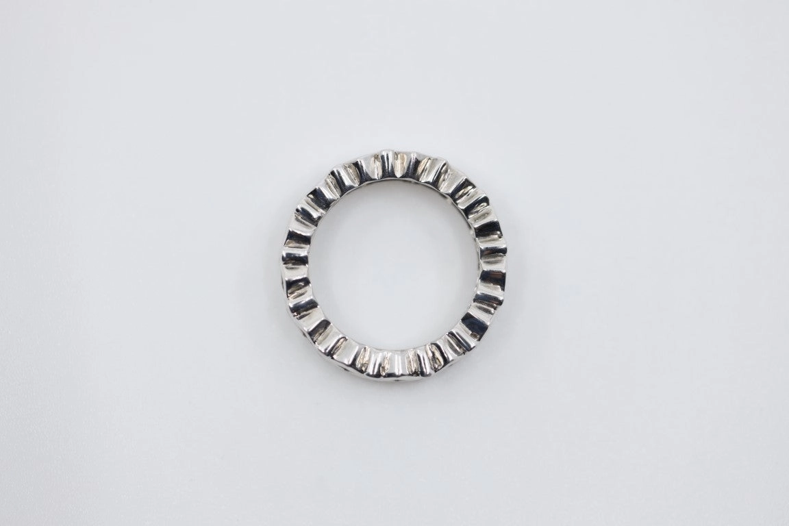Platinum Princess Diamond 0.65ctw Band (8.6g)