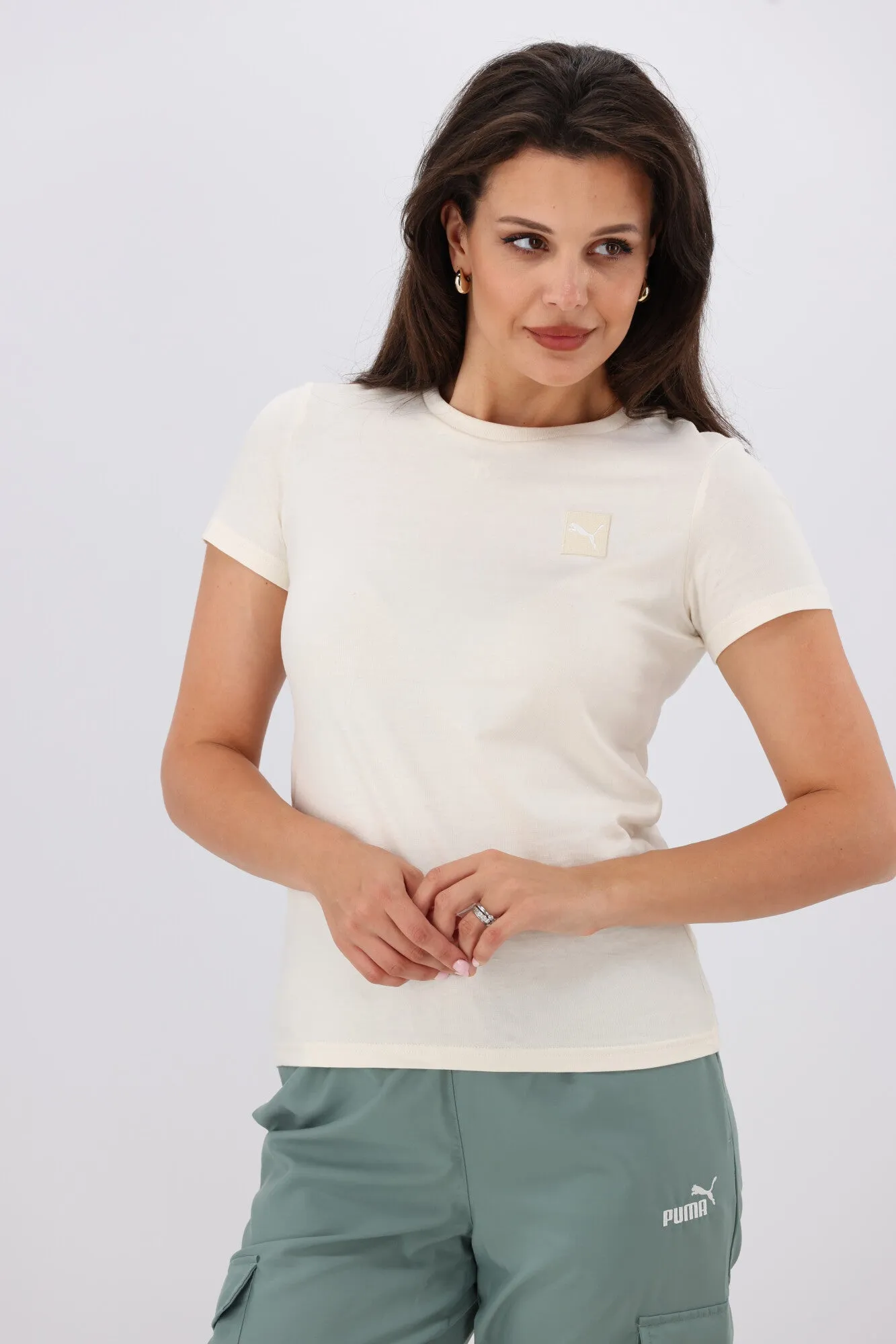 Puma ESS ELEVATED Tee Natural