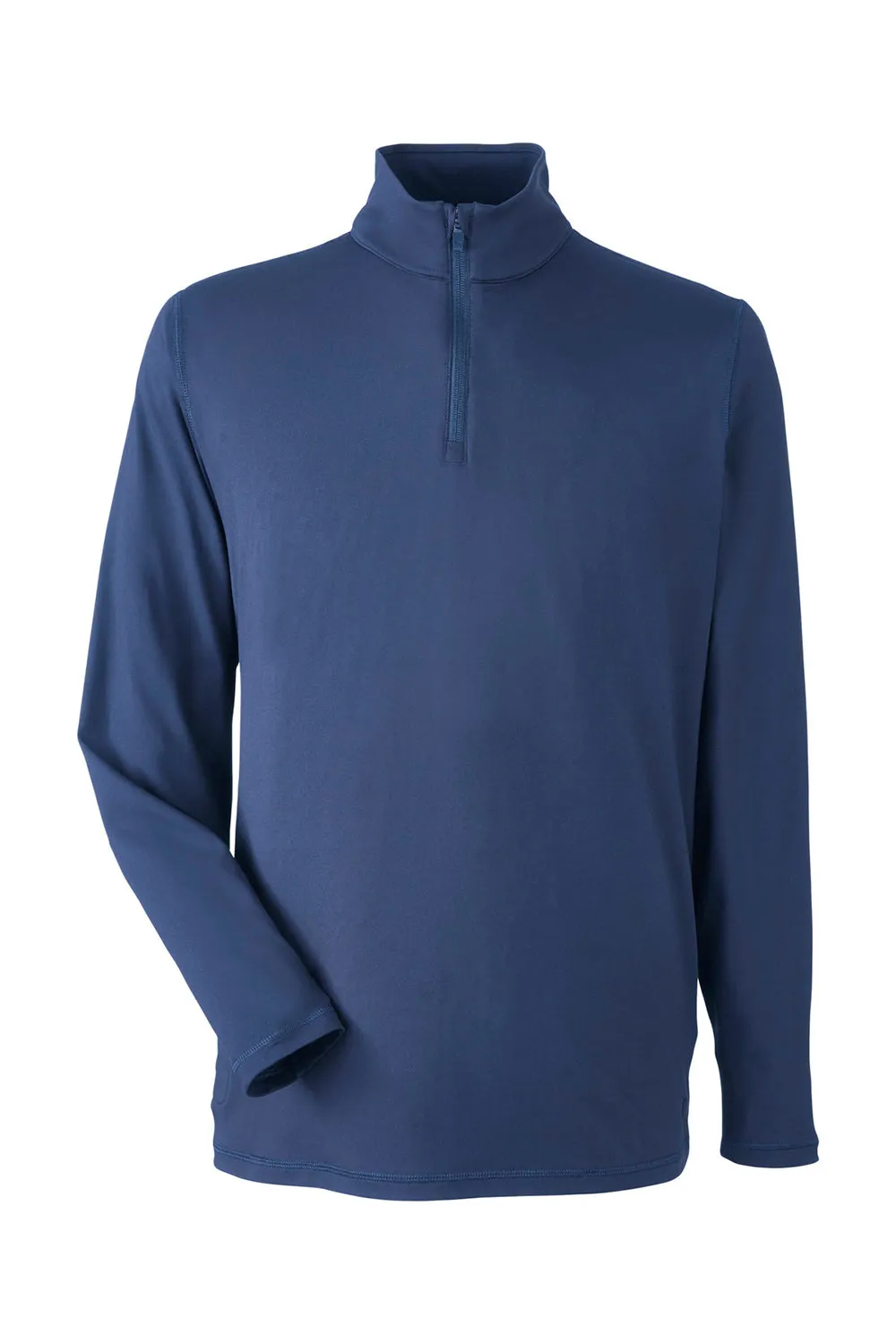 Puma Mens Cloudspun Moisture Wicking 1/4 Zip Sweatshirt - Heather Navy Blue  Choose your new Clothing Puma