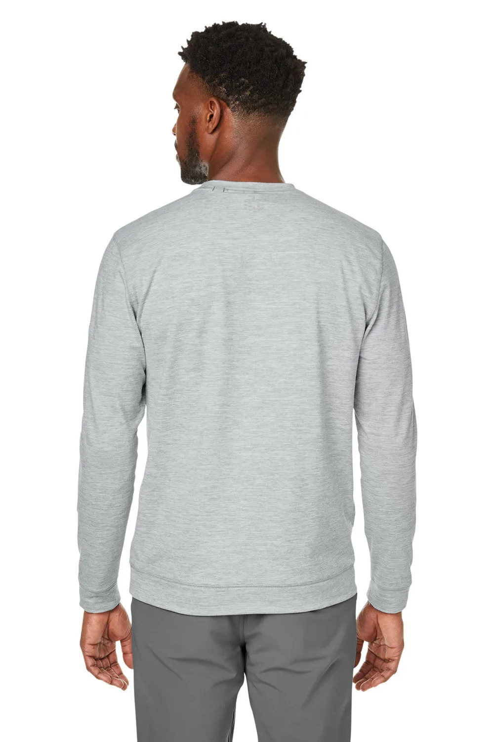 Puma Mens Cloudspun Moisture Wicking Crewneck Sweatshirt - High Rise Grey  Choose your new Clothing Puma