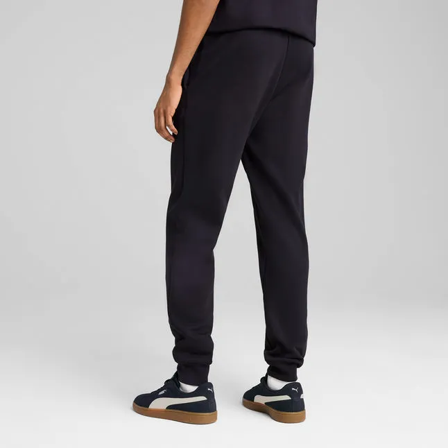 PUMA MEN'S ESSENTIALS FLEECE NAVY TRACKPANTS Cothing_Mens-Puma