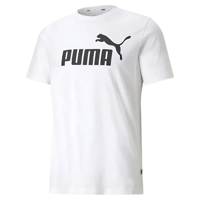 PUMA Mens Essentials Logo Tee