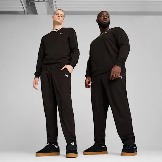 PUMA MEN'S ESSENTIALS WOVEN BLACK PANT Cothing_Mens-Puma