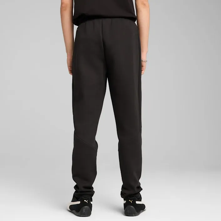 PUMA MEN'S EVOSTRIPE BLACK TRACKPANTS Cothing_Mens-Puma