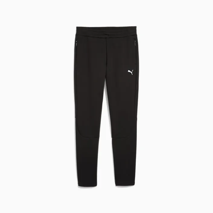 PUMA MEN'S EVOSTRIPE BLACK TRACKPANTS Cothing_Mens-Puma