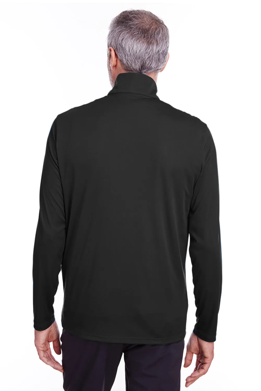 Puma Mens Icon Performance Moisture Wicking 1/4 Zip Sweatshirt - Black