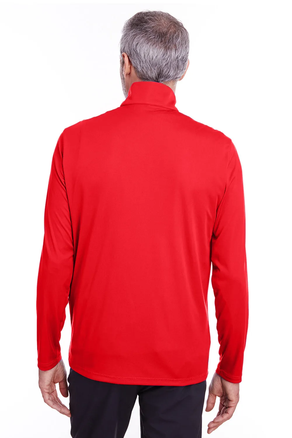 Puma Mens Icon Performance Moisture Wicking 1/4 Zip Sweatshirt - High Risk Red  Choose your new Clothing Puma